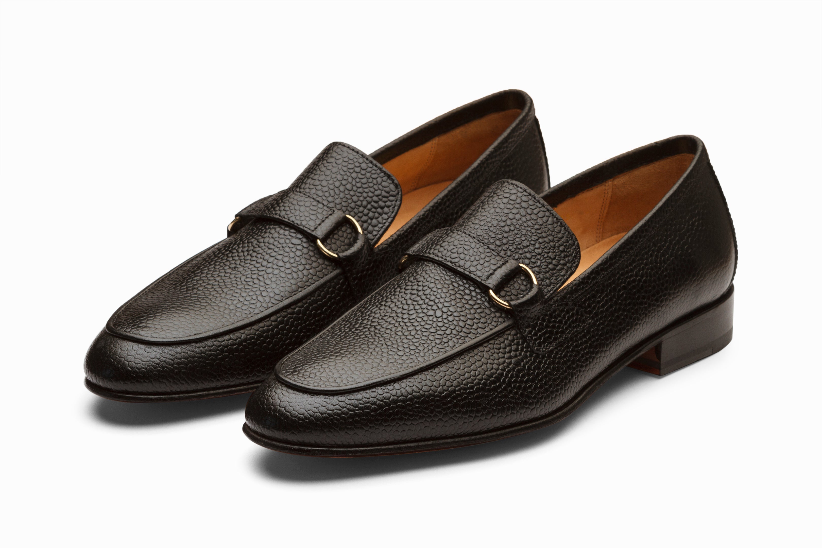 serviet bidragyder overraskende Buy Lorenzo Leather Loafers- Black Grain colour shoe for men online – 3DM  Lifestyle