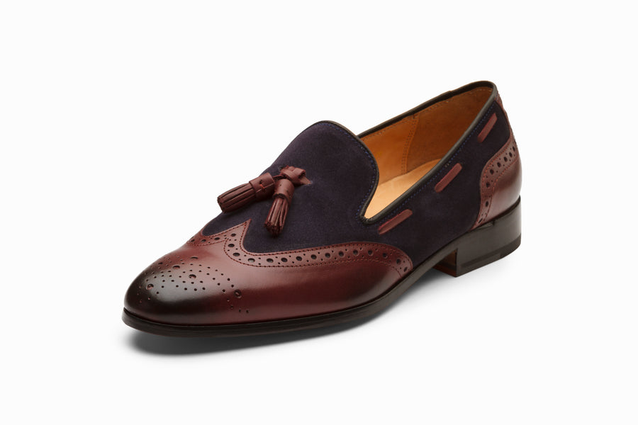 Buy Wingtip Brogue Tassel Loafers 