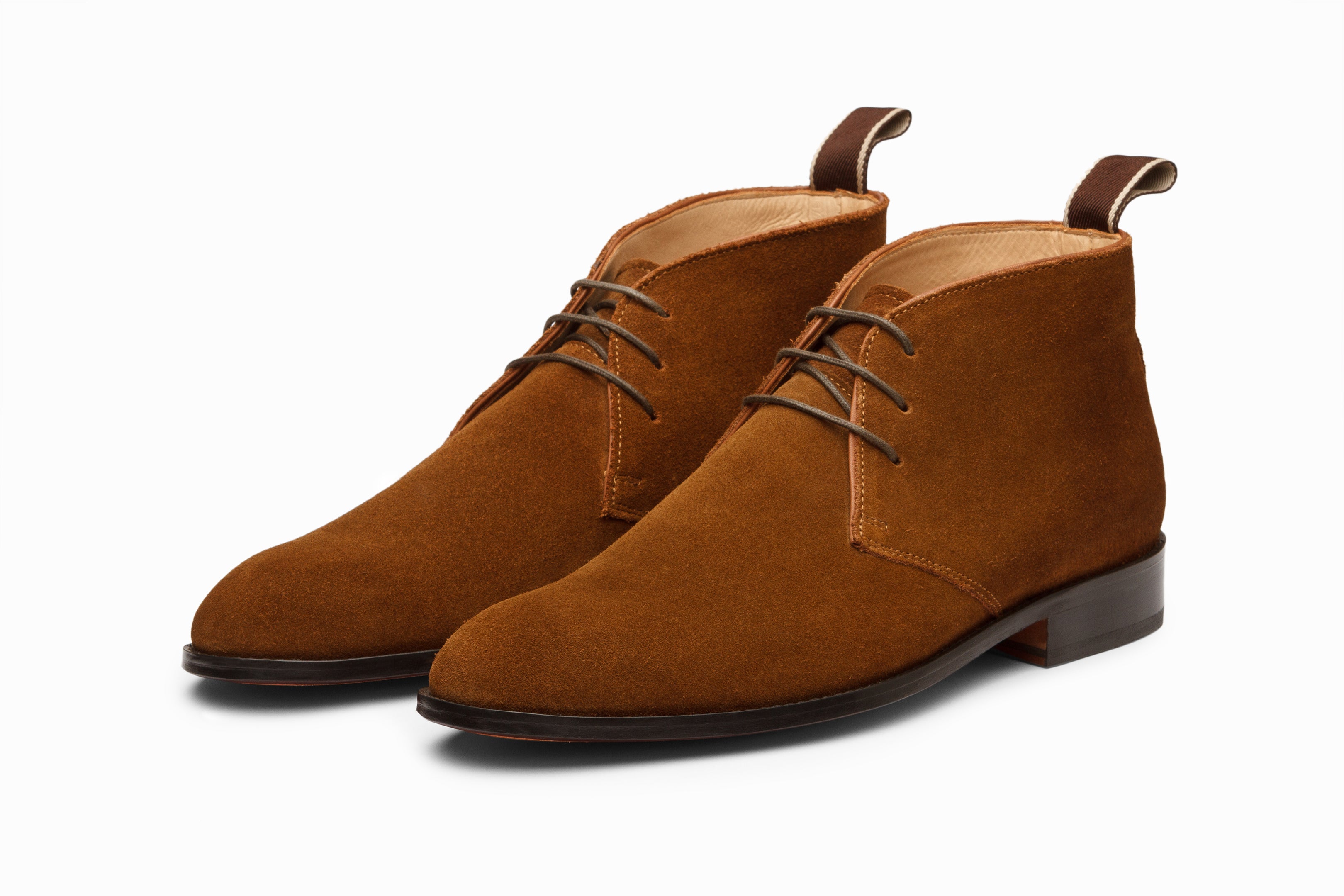 suede leather chukka boots