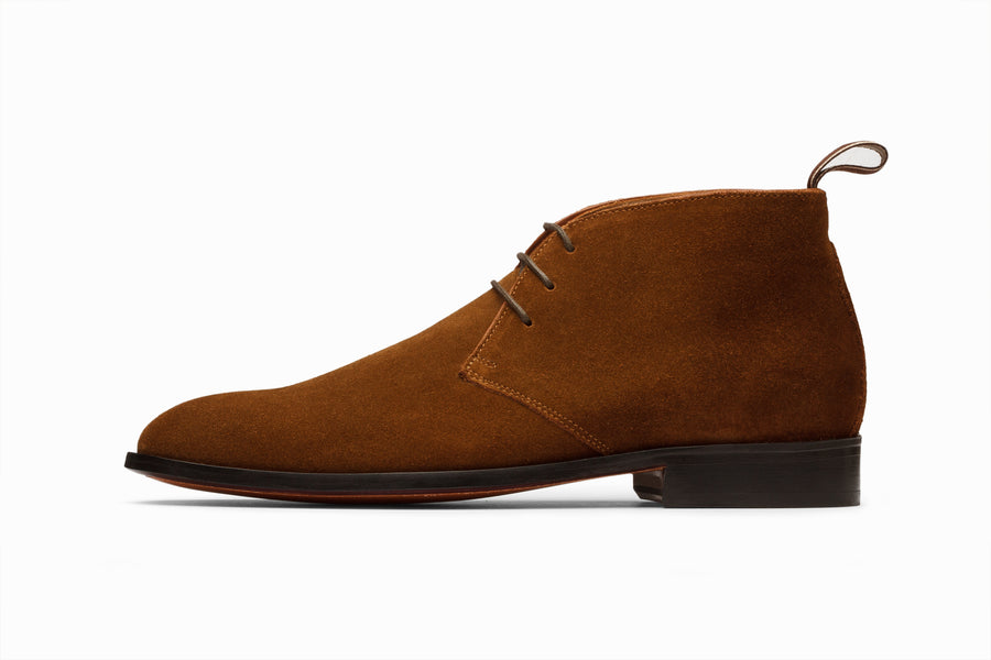 suede leather chukka boots