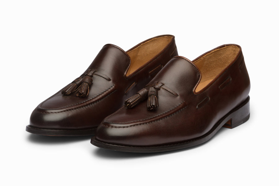 gennembore veteran Ballade Buy Tassel Loafers - Dark Brown colour shoe for men online – 3DM Lifestyle