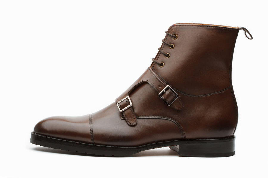 monk strap boots