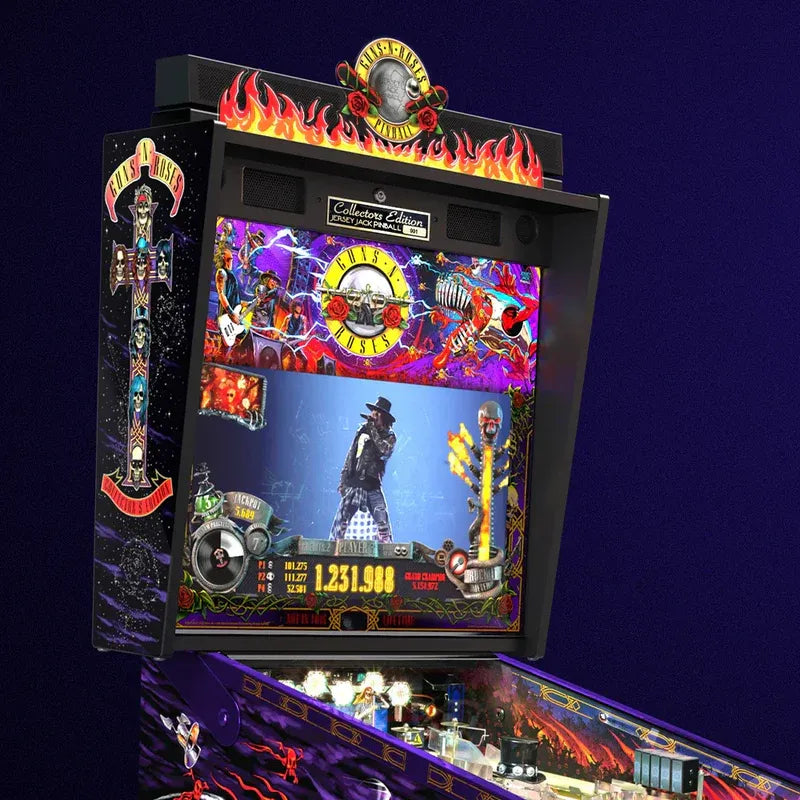 Jersey Jack’s Guns n Roses pinball machine