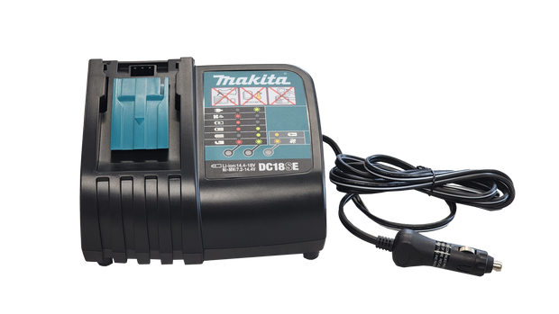 Makita Battery Charger 12V Cigarette Plug - Charge on the Go