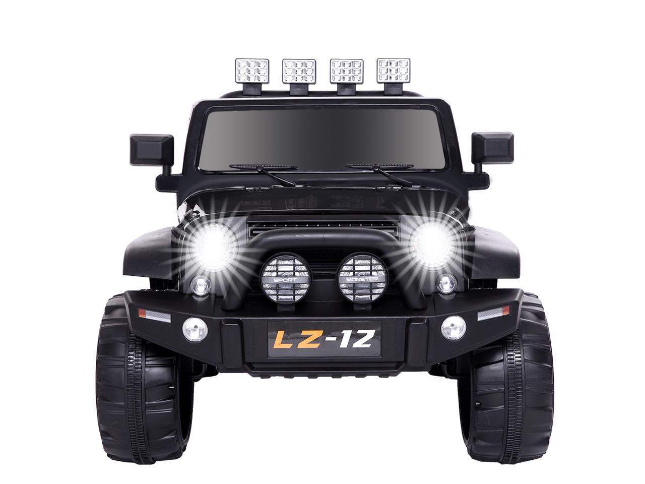 12V Kids Ride on Car Toys Battery Power w/Safe Parent Remote Control Black