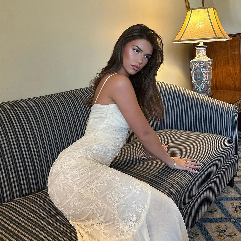 Elegant Summer Maxi Dress for Wedding Guests - Image 6