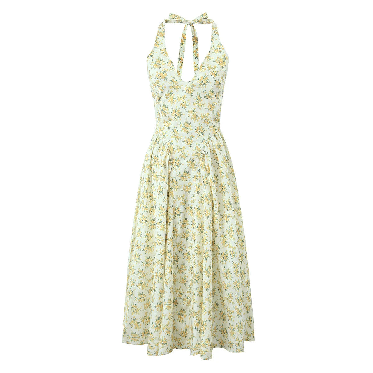 Elegant Summer Midi Dresses for Women - Halter & Bodycon Styles - Image 3