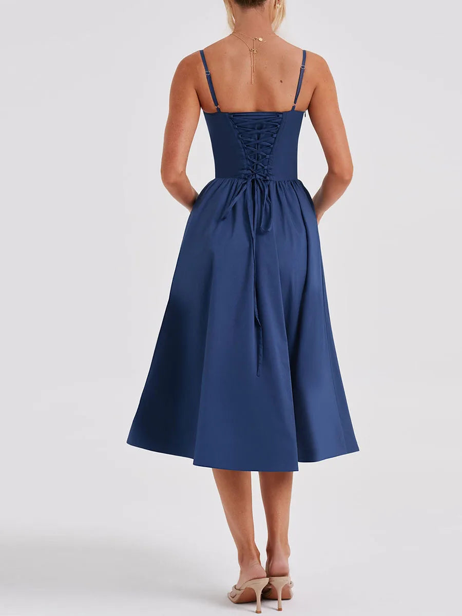 Women’s Summer Midi Cami Dress - Sleeveless & Flowy - Image 6