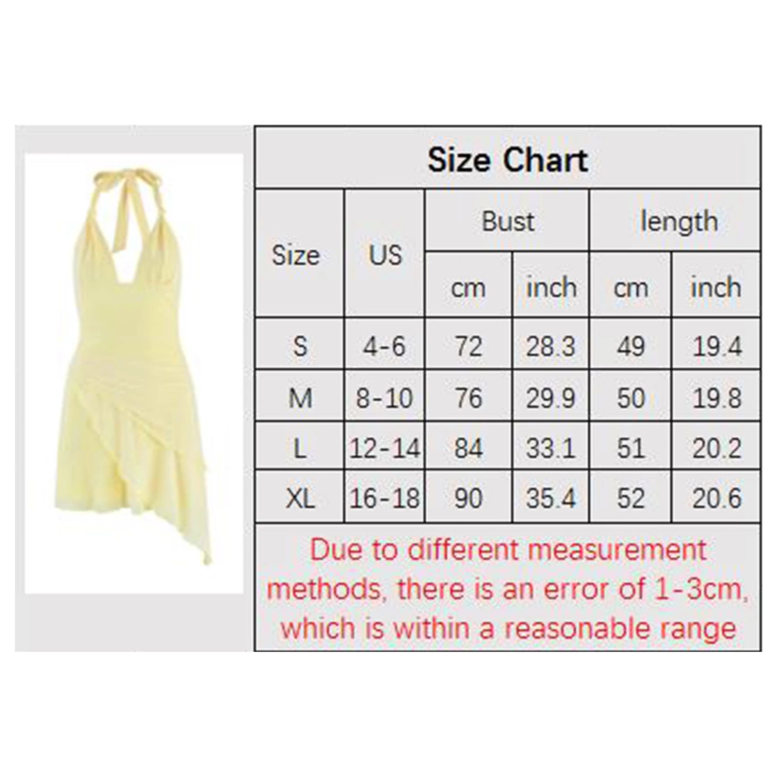Women's Summer Halter Cocktail Dress - Sleeveless Mini Party Dress - Image 5