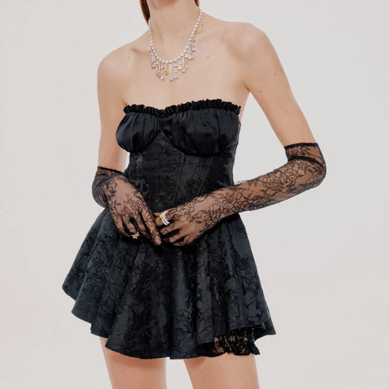 Elegant Backless Mini Dress for Chic Parties and Birthdays - Image 4