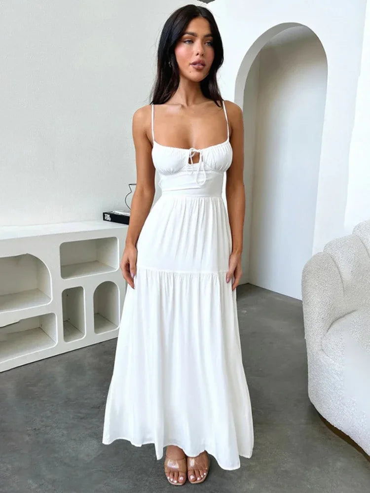 Backless Maxi Dress: Sexy Summer Vacation Outfit for Women - Image 5