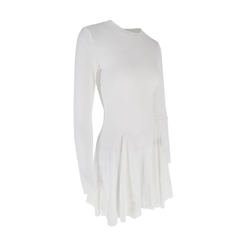 Chic Autumn A-Line Long Sleeve Casual Dresses for Women - Image 5