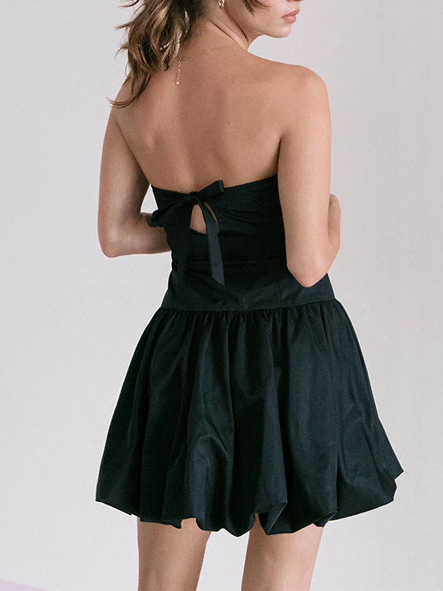 Off-Shoulder Summer Mini Cocktail Dress for Women - Image 3
