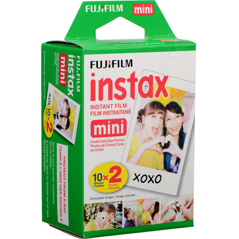 Zeeslak kapsel waarschijnlijkheid FUJIFILM INSTAX Mini Instant Film (20 Exposures) – Buy in NYC or online at  The Imaging World in Brooklyn