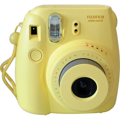 belofte niezen Goedaardig Fujifilm instax mini 8 Instant Film Camera (Yellow) - 7617 – Buy in NYC or  online at The Imaging World in Brooklyn