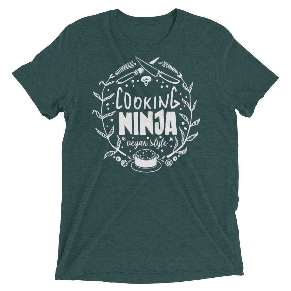 Cooking Ninja Vegan Shirt by The Dharma Store