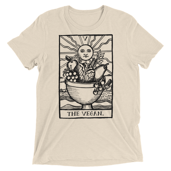 Vegan Tarot - Funny Vegan T-Shirt by The Dharma Store