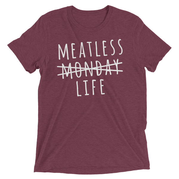 Meatless Life - Funny Vegan T-Shirt by The Dharma Store