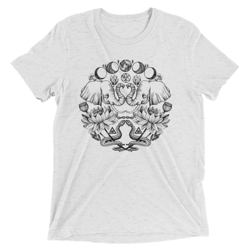 Sacred geometry shirt for man seed of life all over print tee