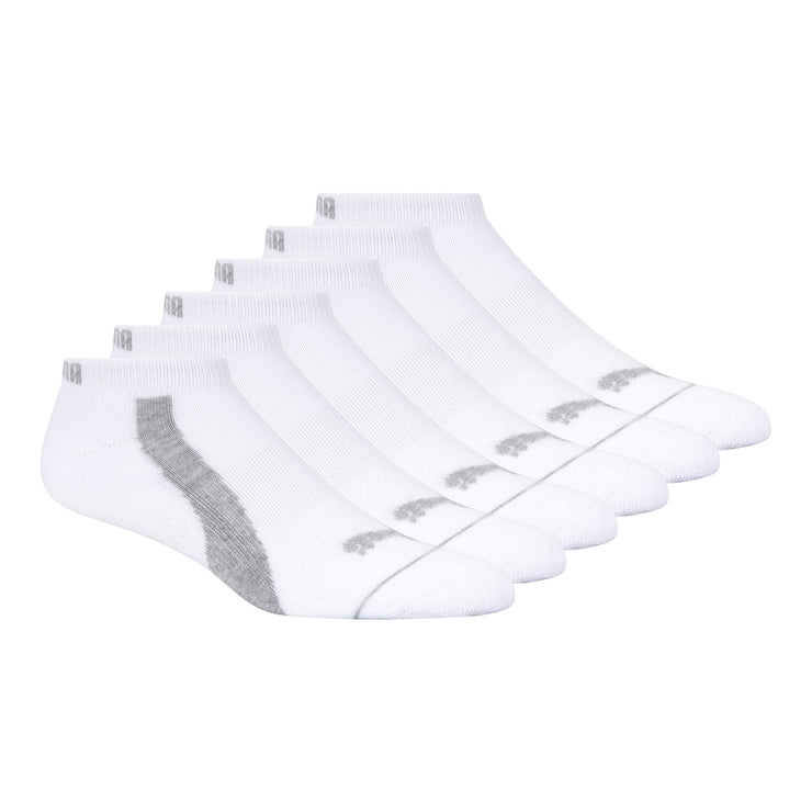 PUMA Women's 6 Pack Low Cut Socks, White/Grey, 9 11 US – Simply Essential  Products