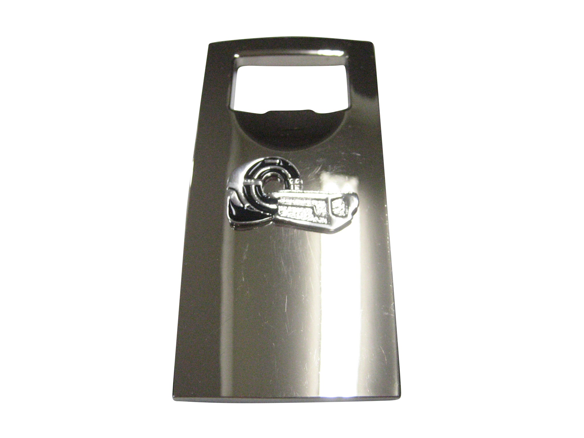 Black and Silver Toned Medical MRI Magnetic Resonance Imaging Machine Radiologist Bottle Opener