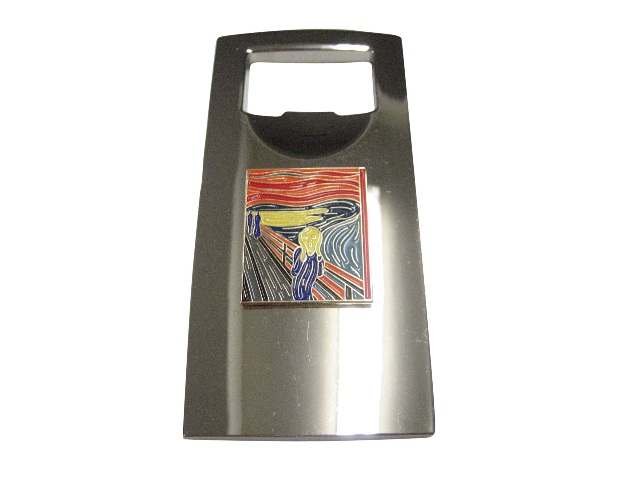 Edvard Munch The Scream Painting Bottle Opener