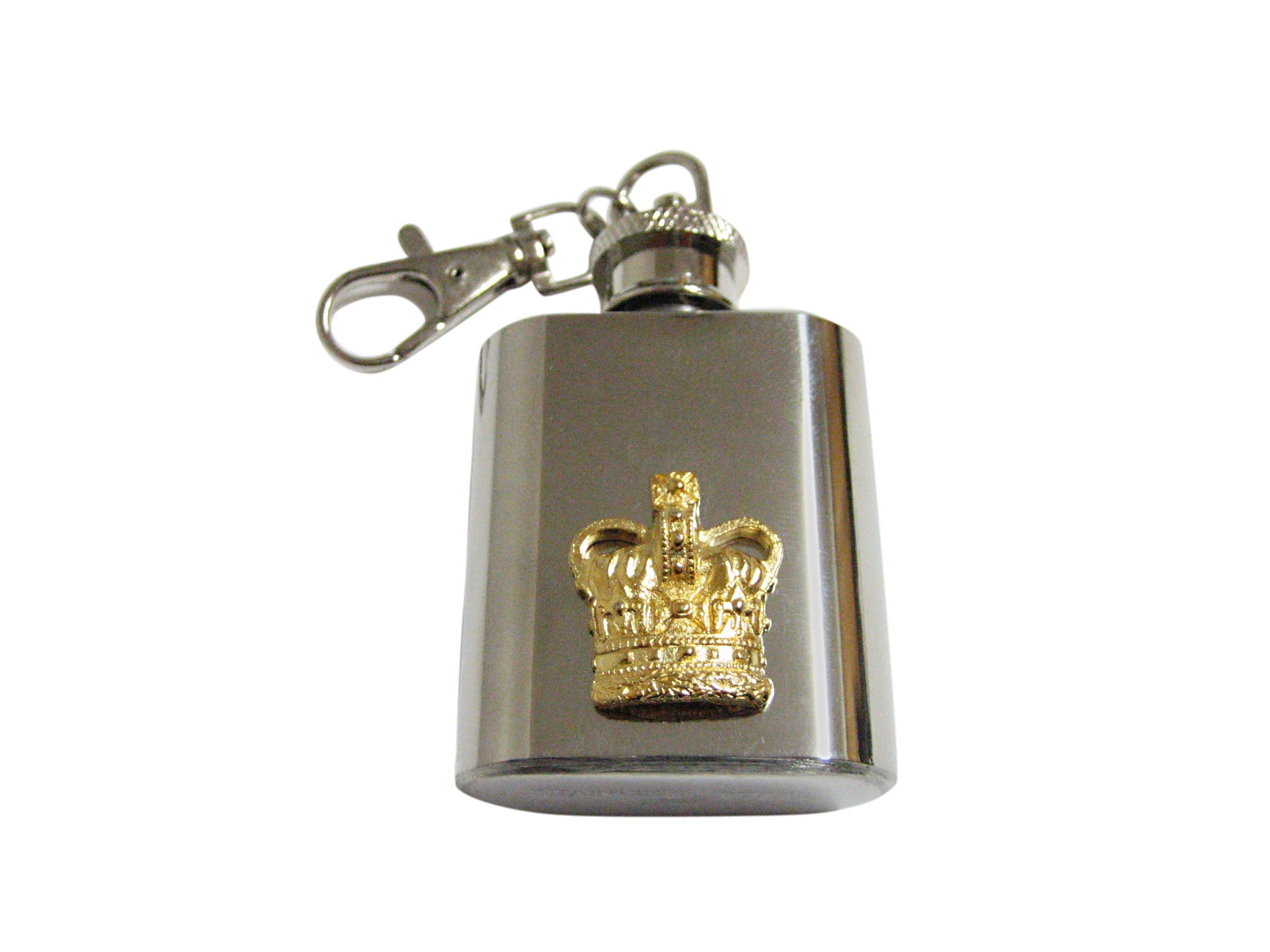gold crown keychain