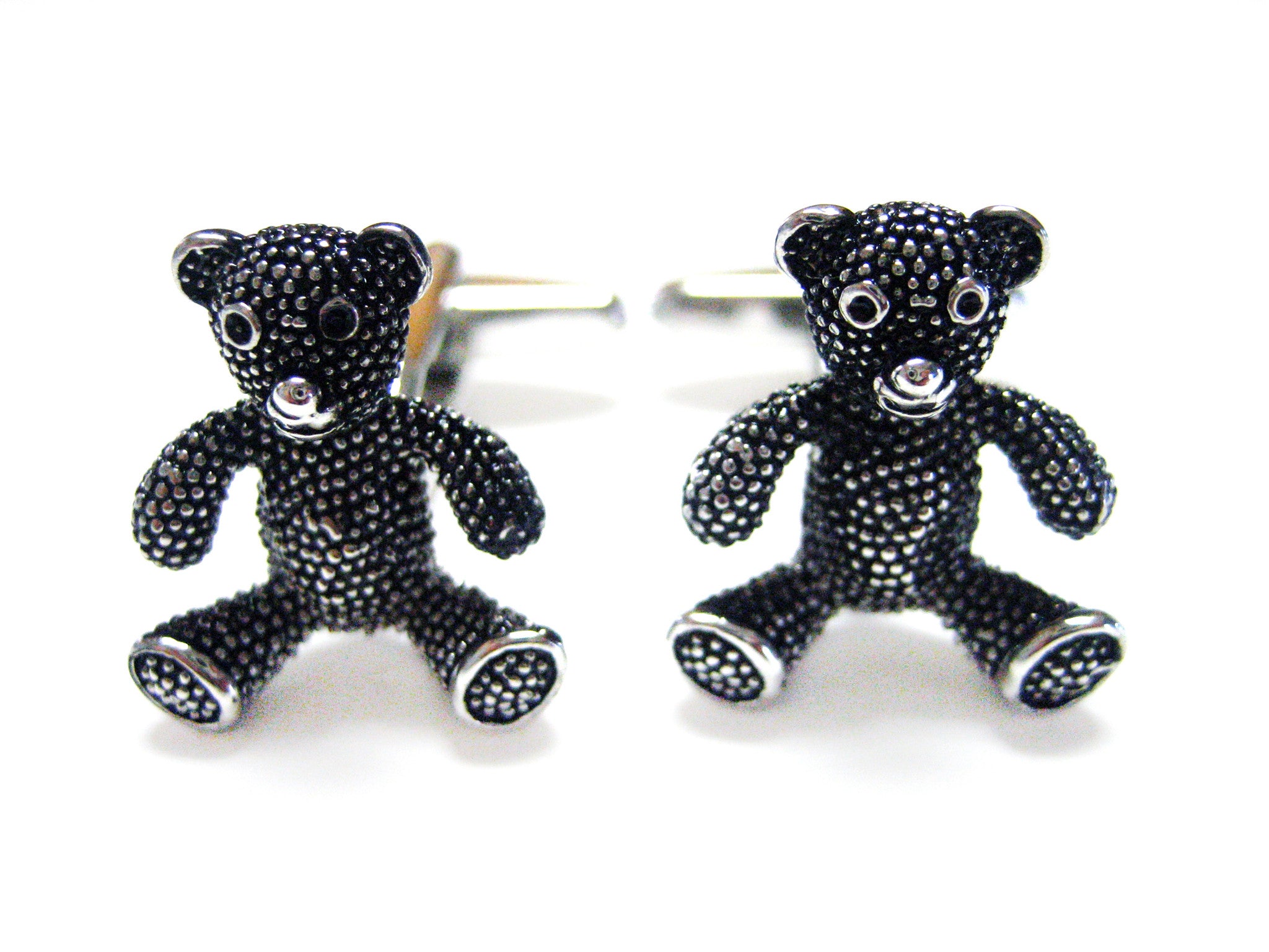 teddy bear cufflinks