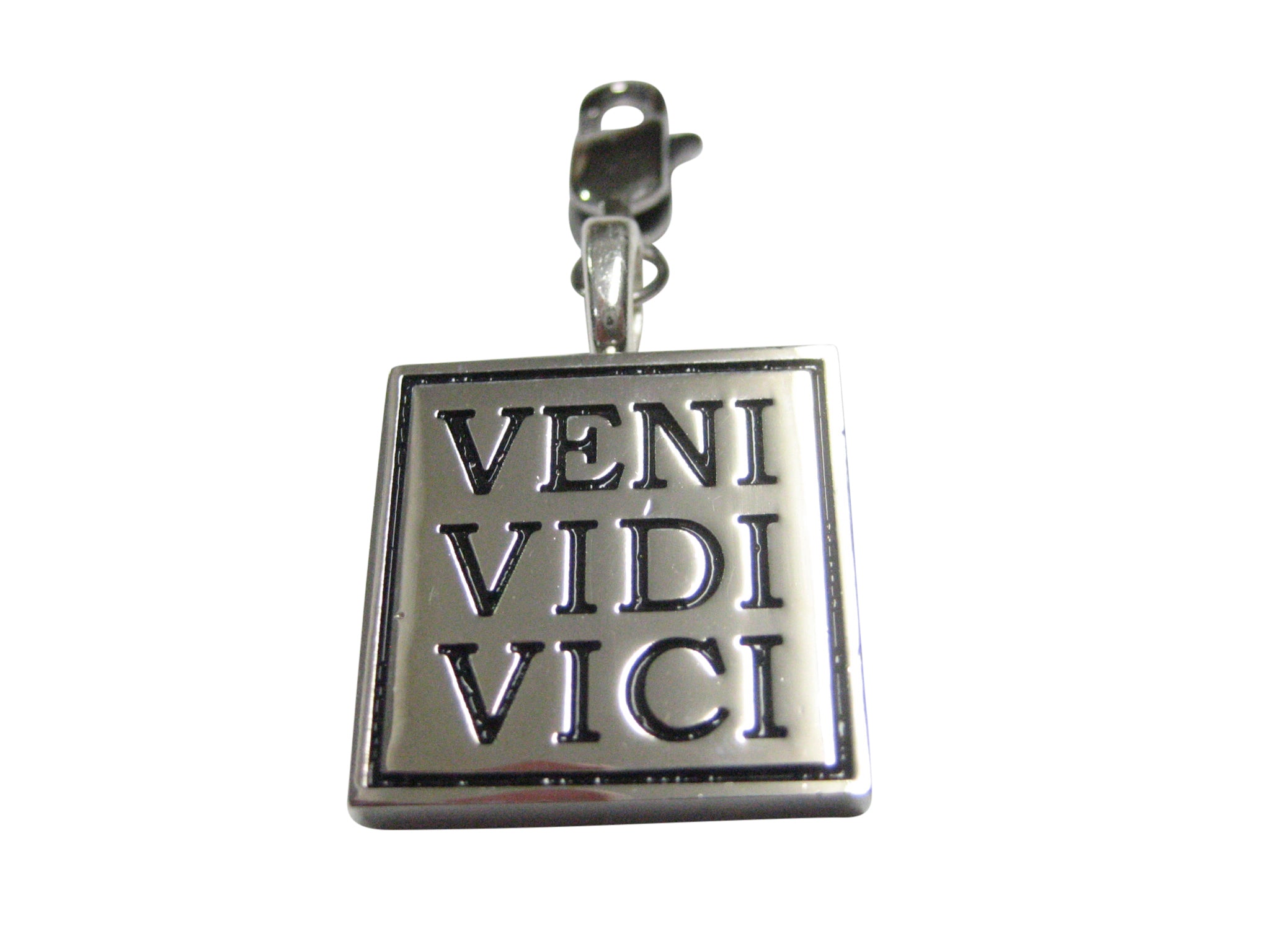 Veni Vidi Vici Pendant Zipper Pull Charm