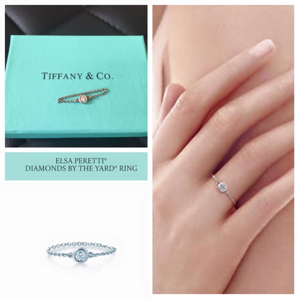 Tiffany ELSA PERETTI® Diamonds by the Yard Ring Size 5 | Forever Red Soles