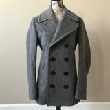 burberry mens double breasted wool coat
