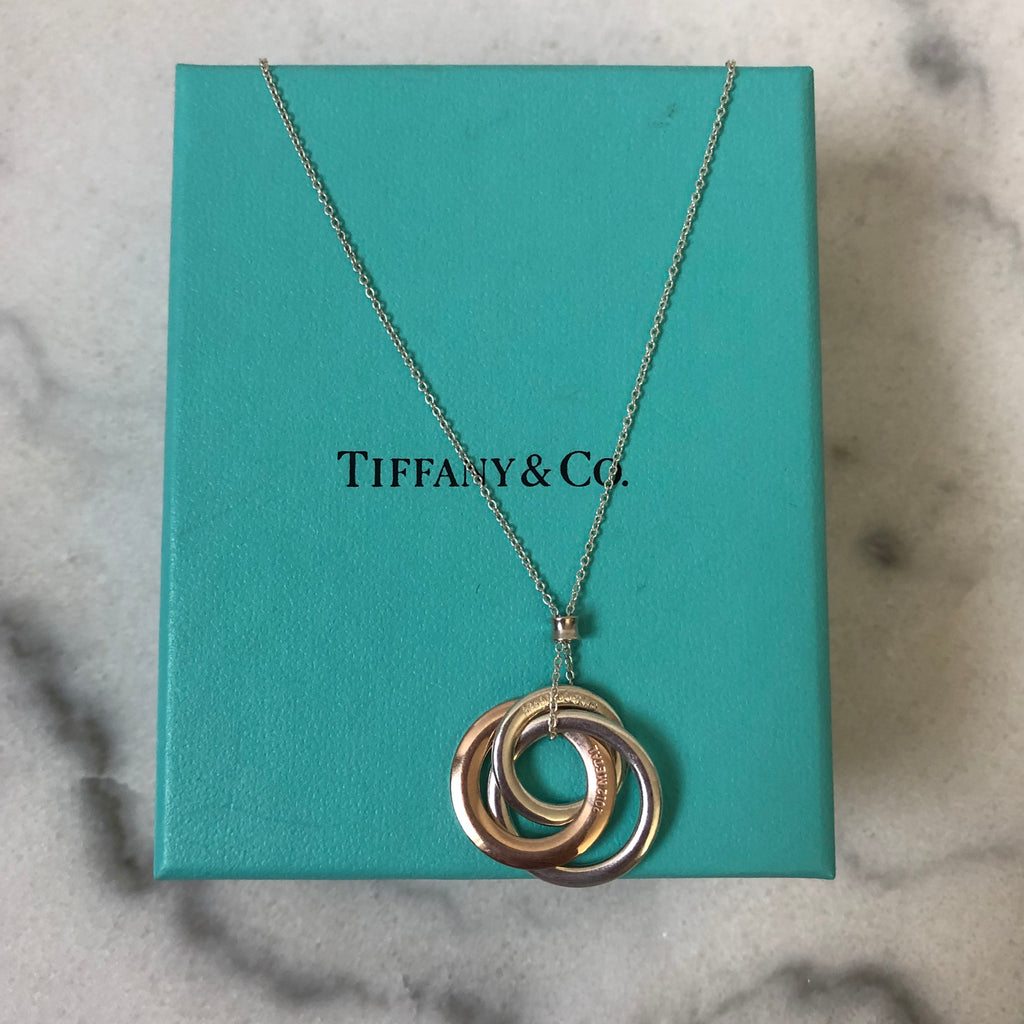 tiffany interlocking circles pendant review