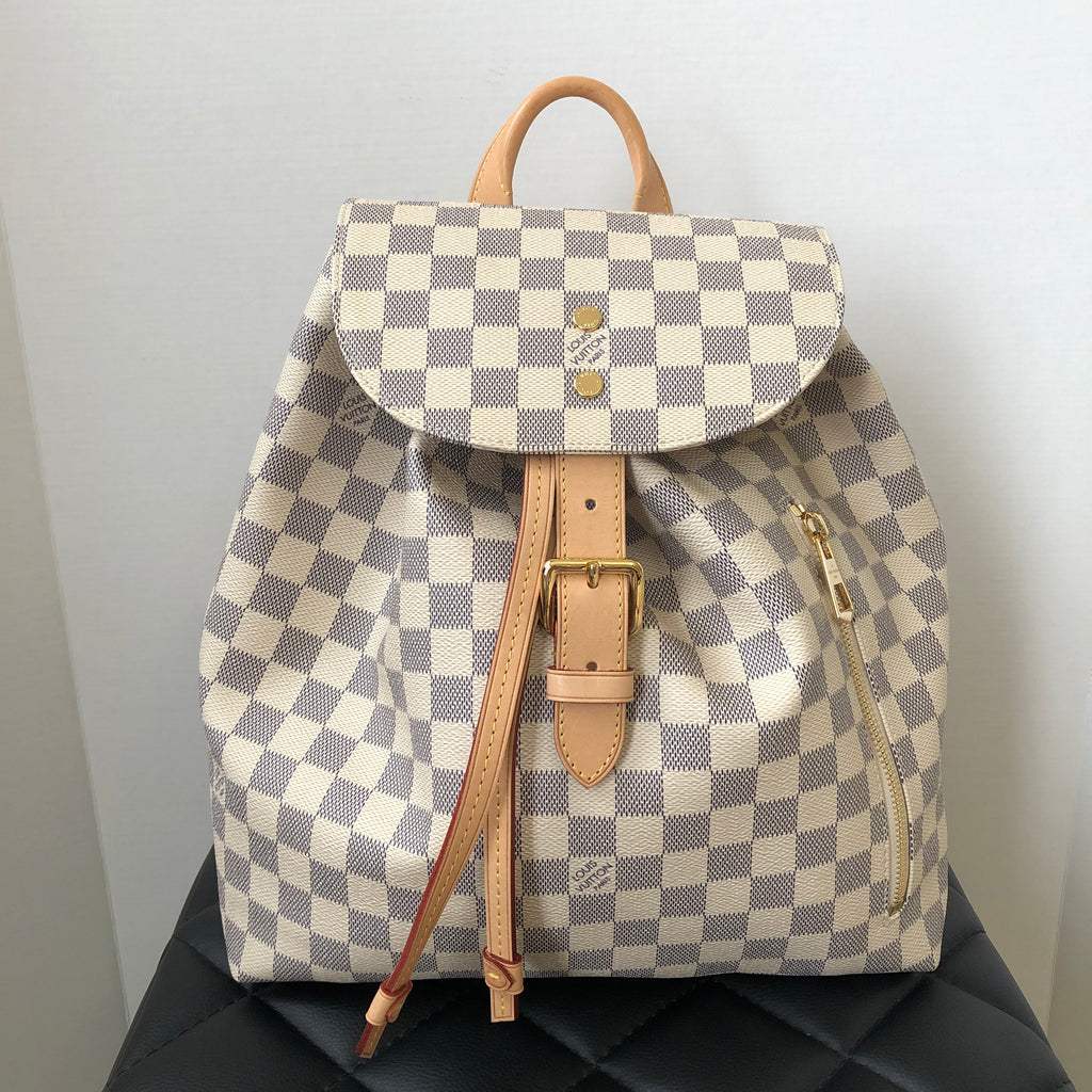 Fake Louis Vuitton Croisette Bag Damier Azur Canvas N41581 Replica