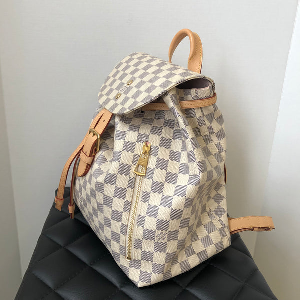 LOUIS VUITTON Damier Azur Sperone Backpack 135688