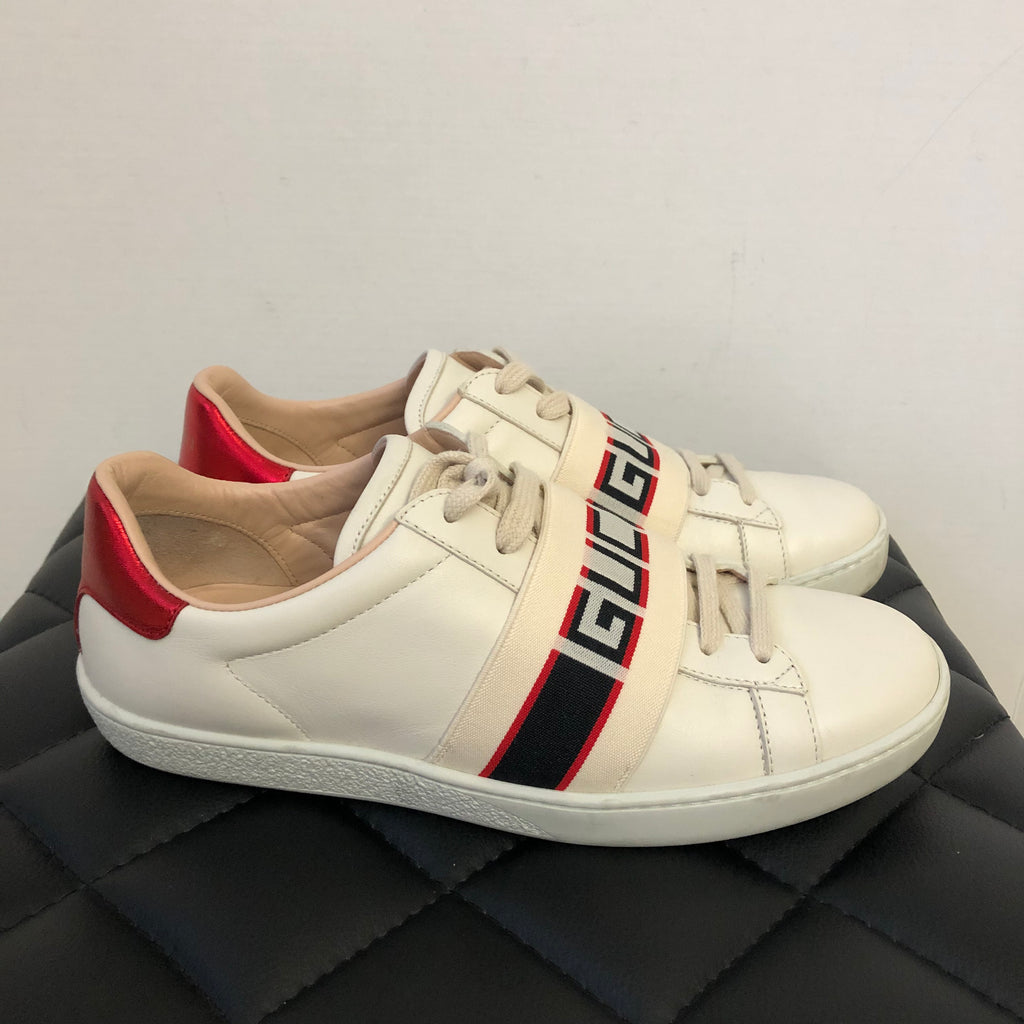 gucci elastic band sneakers