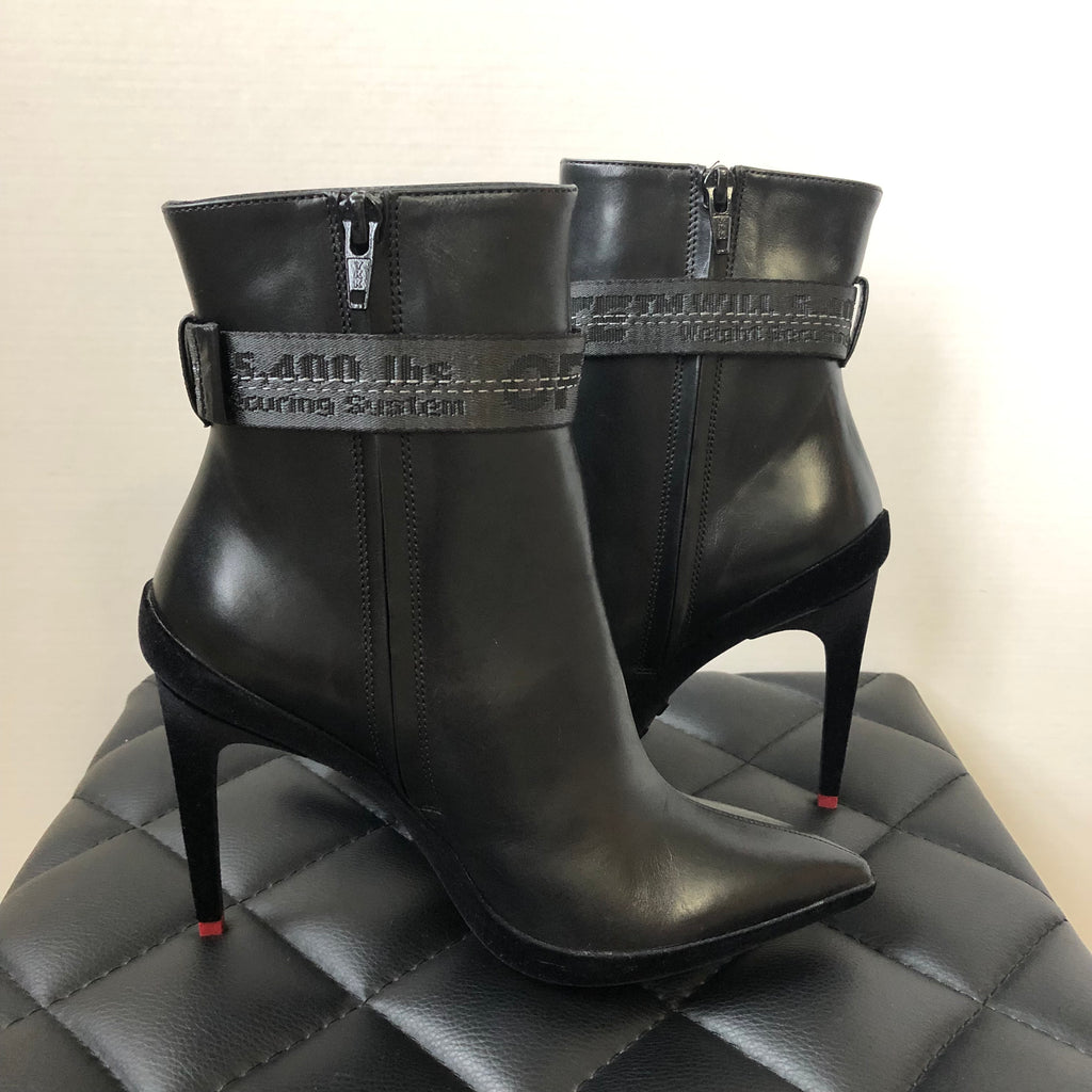 off white for walking ankle boots