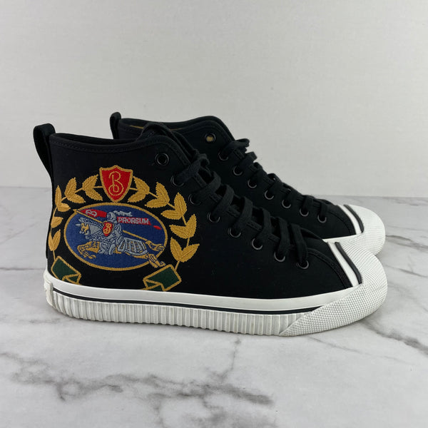 Burberry Black Kingly Big C Sneakers Size 39