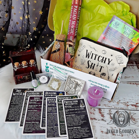 April 2021 Inked Goddess Creations Box: Witchy Sh*t