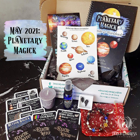 May 2021 Inked Goddess Creations Box: Planetary Magick