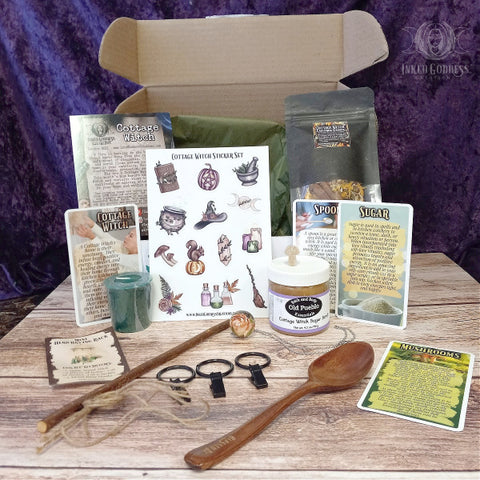 October 2021 Inked Goddess Creations Box: Cottage Witch