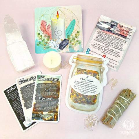 March 2022 Inked Goddess Creations Box: Sacred Home Cleansing