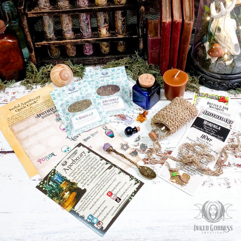 September 2022 Inked Goddess Creations Box: Apothecary