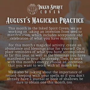 August 2023: Magickal Practice
