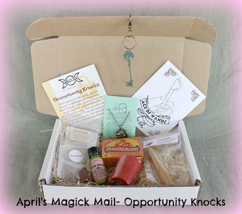 April 2016 Magick Mail Box: Opportunity Knocks