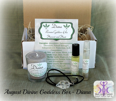 August 2016 Divine Goddess Box: Diana