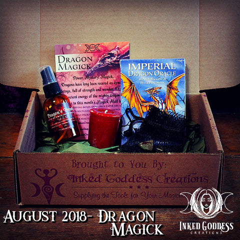 August 2018 Magick Mail Box: Dragon Magick