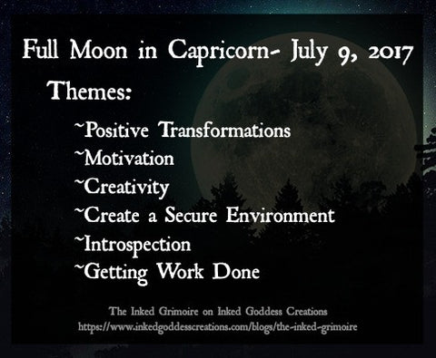 Full Moon in Capricorn, July 9, 2017