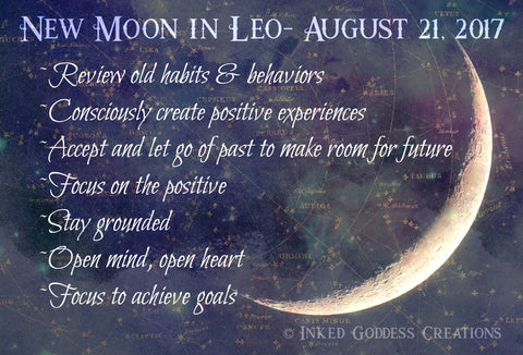 New Moon in Leo, August 21, 2017