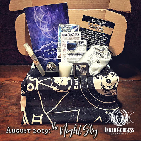 August 2019 Inked Goddess Creations Box: The Night Sky
