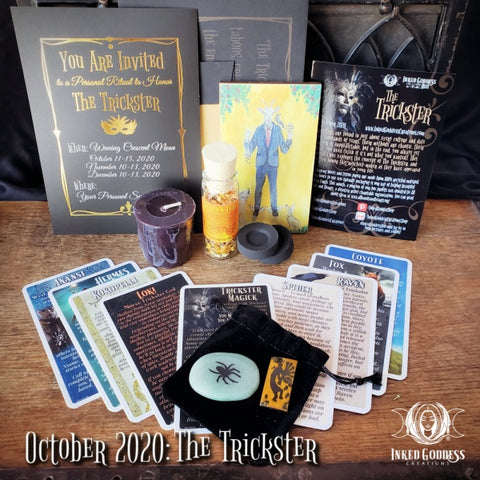 October 2020 Inked Goddess Creations Box: The Trickster